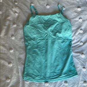 teal balera dance tank top